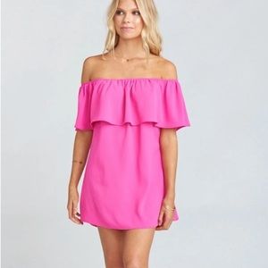 Show Me Your Mumu - Can Can off the shoulder dress